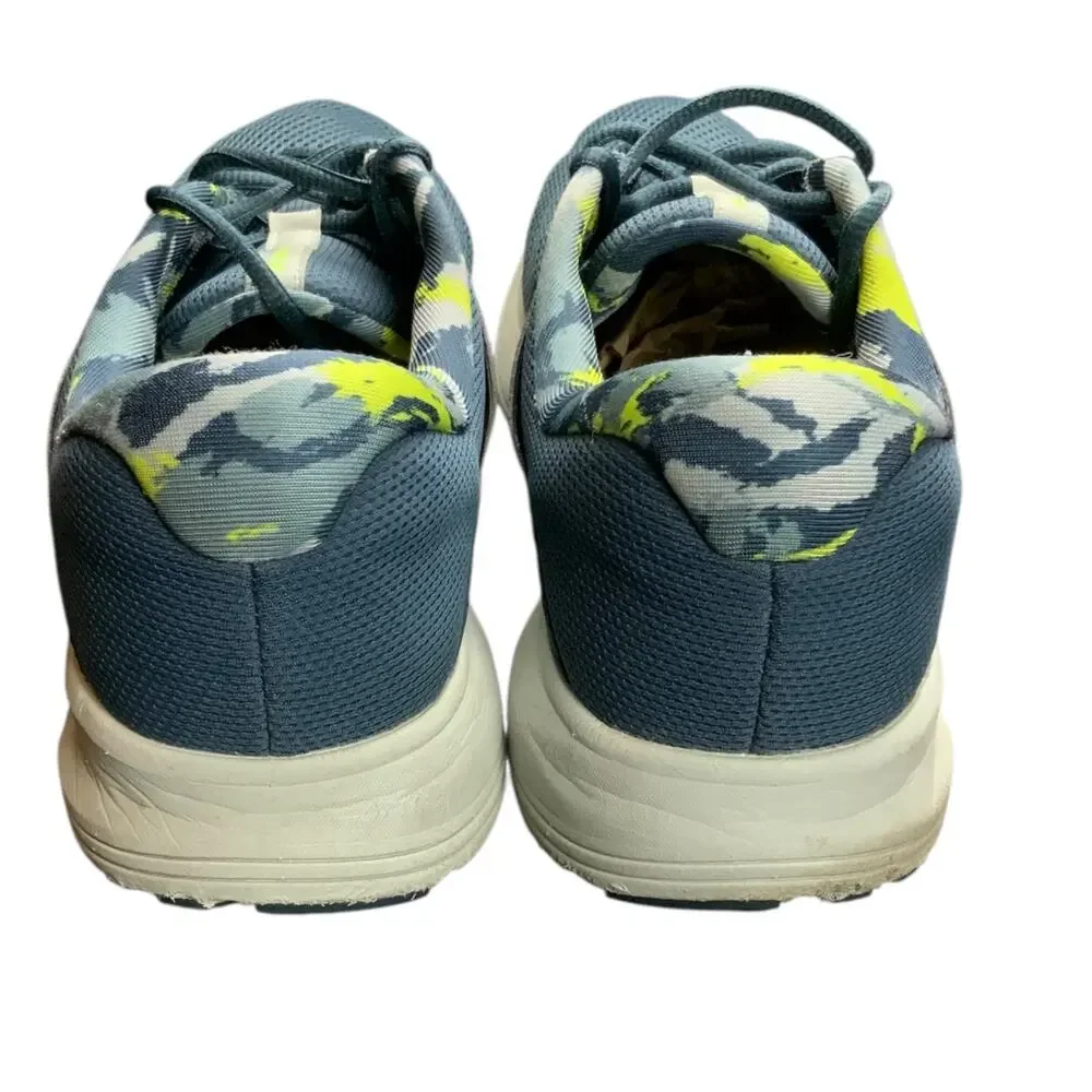 Brooks Launch 9 Run Happy Men’s 12 D Blue Camo Running Shoes Sneakers
